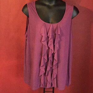 STYLE&CO. WOMAN RUFFLE TOP SIZE 3X